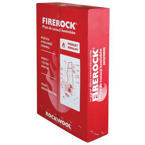 Wełna izolacyjna "FireRock" Rockwool 30mm 6m2 - Kliknij na obrazek aby go zamknąć