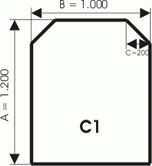 Rozmiar : 1100 x 850 mm Materiał wykonania: szkło hartowane - Kliknij na obrazek aby go zamknąć