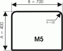 Podstawa szklana pod piec wolnostojący M5 - Kliknij na obrazek aby go zamknąć